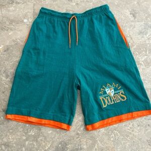 Vintage 1990s Miami Dolphins The Game Cotton Shorts 7.5” Inseam